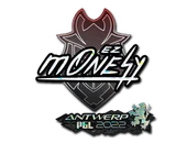 Sticker | m0NESY (Glitter) | Antwerp 2022 image