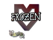 Sticker | frozen (Glitter) | Paris 2023 image