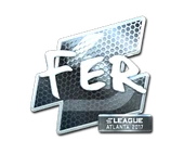 Sticker | fer (Foil) | Atlanta 2017 image