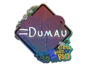 Sticker | dumau (Glitter) | Rio 2022 image
