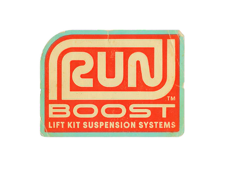 Sticker | Run Boost Lift Kits image