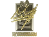 Sticker | adamS (Gold) | Copenhagen 2024 image