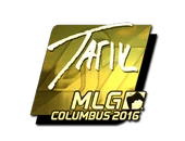 Sticker | tarik (Gold) | MLG Columbus 2016 image