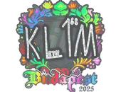 Sticker | kl1m (Holo) | Budapest 2025 image