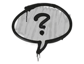 Sealed Graffiti | Question Mark (Shark White) image