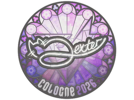 Sticker | dexter | Cologne 2026 image