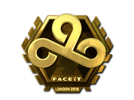 Sticker | Cloud9 (Gold) | London 2018 image