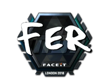 Sticker | fer (Foil) | London 2018 image