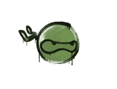 Sealed Graffiti | Ninja (Battle Green) image