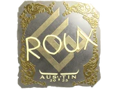 Sticker | ROUX (Gold) | Austin 2025 image