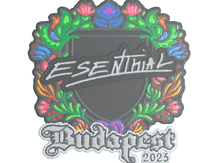 Sticker | esenthial (Embroidered) | Budapest 2025 image