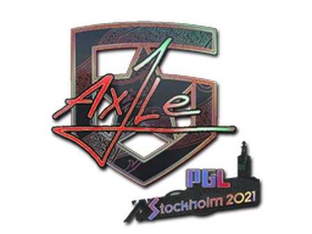 Sticker | Ax1Le (Holo) | Stockholm 2021 image