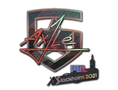 Sticker | Ax1Le (Holo) | Stockholm 2021 image