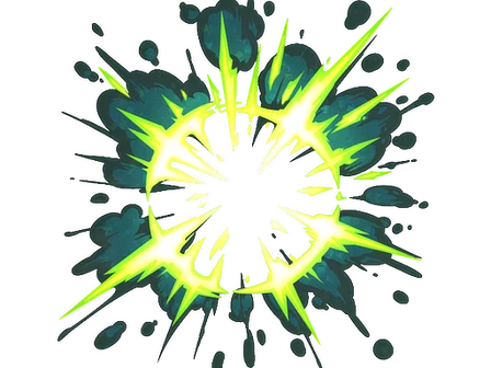 Sticker | Boom Epicenter (Glitter) image