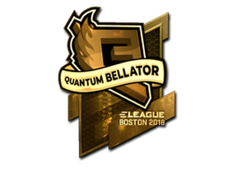 Sticker | Quantum Bellator Fire (Gold) | Boston 2018 image