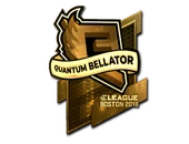Sticker | Quantum Bellator Fire (Gold) | Boston 2018 image