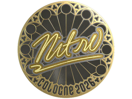Sticker | nitr0 (Gold) | Cologne 2026 image
