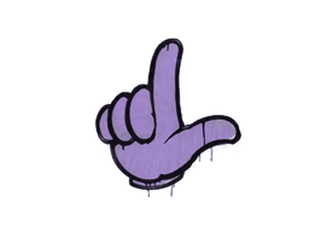 Sealed Graffiti | Loser (Violent Violet) image