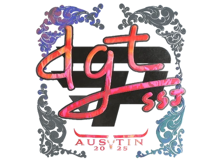 Sticker | dgt (Holo) | Austin 2025 image