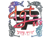 Sticker | dgt (Holo) | Austin 2025 image