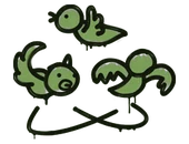 Sealed Graffiti | Dizzy (Battle Green) image