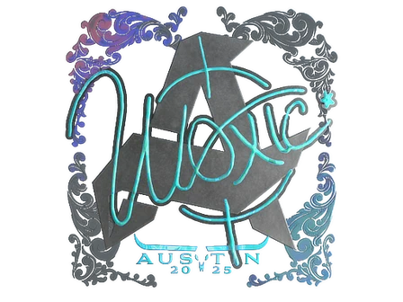 Sticker | woxic (Holo) | Austin 2025 image