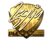 Sticker | LEGIJA (Gold) | Krakow 2017 image
