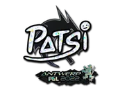 Sticker | Patsi (Glitter) | Antwerp 2022 image