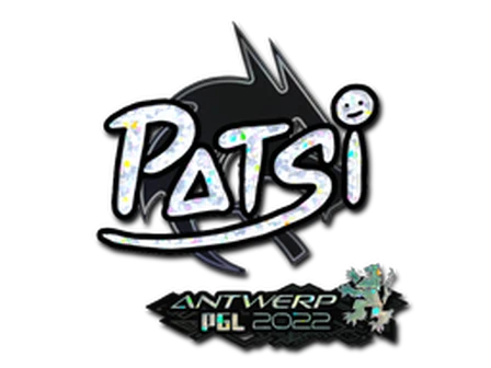 Sticker | Patsi (Glitter) | Antwerp 2022 image