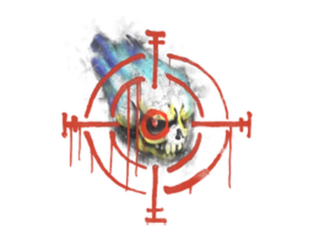 Sealed Graffiti | Skull n' Crosshairs image