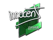Sticker | innocent | Boston 2018 image
