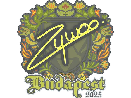 Sticker | ZywOo | Budapest 2025 image