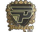 Sticker | paiN Gaming (Gold) | Budapest 2025 image