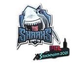 Sticker | Sharks Esports (Foil) | Stockholm 2021 image