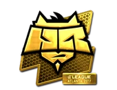 Sticker | HellRaisers (Gold) | Atlanta 2017 image