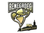 Sticker | Renegades (Gold) | Stockholm 2021 image
