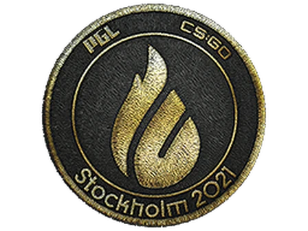 Patch | Copenhagen Flames (Gold) | Stockholm 2021 image