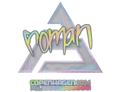 Sticker | roman (Holo) | Copenhagen 2024 image