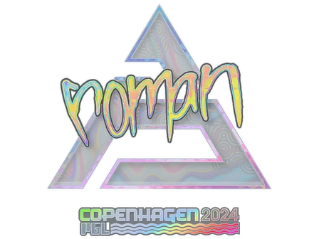 Sticker | roman (Holo) | Copenhagen 2024 image