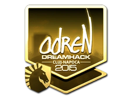 Sticker | adreN (Gold) | Cluj-Napoca 2015 image