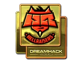 Sticker | HellRaisers (Gold) | DreamHack 2014 image