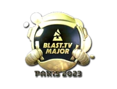 Sticker | BLAST.tv (Gold) | Paris 2023 image