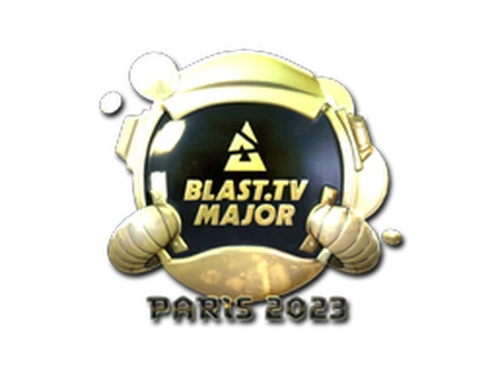 Sticker | BLAST.tv (Gold) | Paris 2023 image