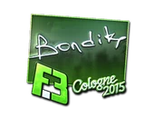 Sticker | bondik (Foil) | Cologne 2015 image