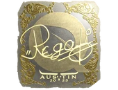 Sticker | regali (Gold) | Austin 2025 image