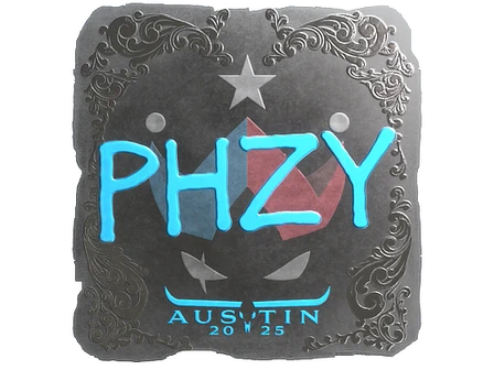 Sticker | phzy (Foil) | Austin 2025 image