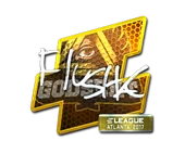 Sticker | flusha (Foil) | Atlanta 2017 image
