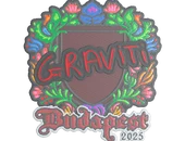 Sticker | Graviti (Embroidered) | Budapest 2025 image