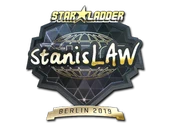 Sticker | stanislaw (Gold) | Berlin 2019 image