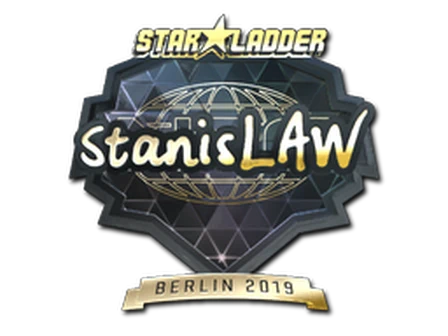 Sticker | stanislaw (Gold) | Berlin 2019 image